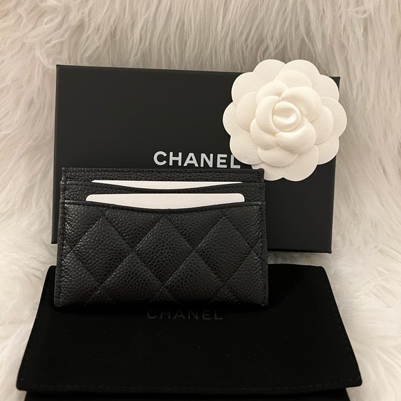 ❌SOLD ❌Chanel Card Holder Black - Picture 5 of 5